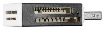 Устройство чтения карт памяти USB2.0 Buro BU-CR-3104 черный от магазина РЭССИ