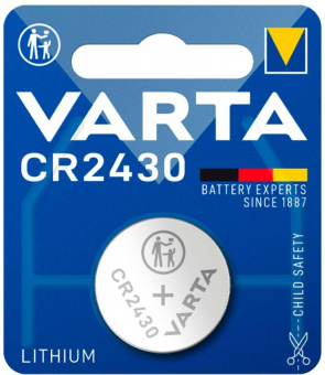 Батарея Varta Electronics Lithium CR2430 (1шт) блистер от магазина РЭССИ