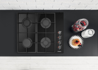 Газовая варочная поверхность Hansa BHKS620531 черный от магазина РЭССИ