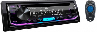 Автомагнитола CD JVC KD-T902BT 1DIN 4x50Вт от магазина РЭССИ