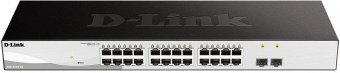 Коммутатор D-Link DGS-1210-26/FL1A 24G 2SFP управляемый от магазина РЭССИ