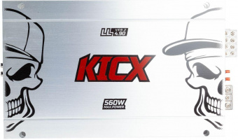 Усилитель автомобильный Kicx LL ver.2 4.90 четырехканальный от магазина РЭССИ