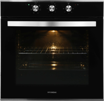 Духовой шкаф Электрический Hyundai HEO 6634 IX серебристый от магазина РЭССИ