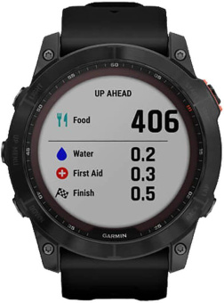 Смарт-часы Garmin Fenix 7X Solar 51мм 1.45" LCD корп.темно-серый рем.черный разм.брасл.:125-200мм (010-02541-01) от магазина РЭССИ