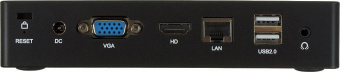 Неттоп IRU 110PGL Cel J4125 (2) 4Gb SSD128Gb UHDG 600 CR Free DOS GbitEth WiFi BT черный от магазина РЭССИ