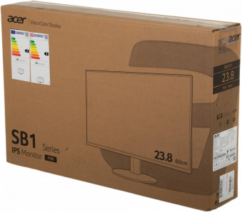 Монитор Acer 23.8" SB241Ybmix черный IPS LED 1ms 16:9 HDMI матовая 1000:1 250cd 178гр/178гр 1920x1080 D-Sub FHD от магазина РЭССИ