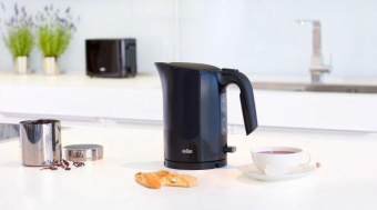 Чайник электрический Braun WK3000BK 1л. 2200Вт черный (корпус: пластик) от магазина РЭССИ