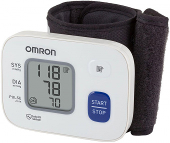Тонометр автоматический Omron RS2 (HEM-6121-RU) от магазина РЭССИ