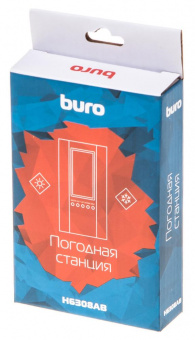 Погодная станция Buro H6308AB серебристый/черный от магазина РЭССИ