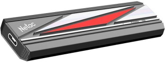 Накопитель SSD Netac USB-C 512GB NT01ZX20L-512G-32BK ZX20L черный от магазина РЭССИ