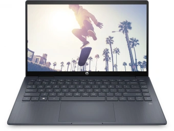 Ноутбук HP Pavilion x360 14-ek1028ci Core i3 1315U 8Gb SSD512Gb Intel UHD Graphics 14" IPS Touch FHD (1920x1080) Free DOS blue WiFi BT Cam (A02N0EA) от магазина РЭССИ