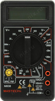 Цифровой мультиметр Mastech M838 13-2004 от магазина РЭССИ