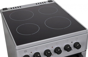 Плита Электрическая Hyundai REE225 серый стеклокерамика (без крышки) от магазина РЭССИ