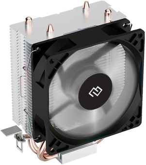 Устройство охлаждения(кулер) Digma D-CPC110-PWM1 90x90x25mm Soc-AM4/1151/1200 черный 4-pin 23dB Al+Cu 110W 247gr Ret от магазина РЭССИ