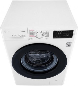 Стиральная машина LG F4M5VS6W класс: A загр.фронтальная макс.:9кг белый инвертер от магазина РЭССИ