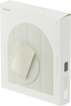 Мобильный аккумулятор Solove W9 5000mAh QC3.0/PD3.0 20W 3A USB-C беспров.зар. бежевый (W9 BEIGE RUS) от магазина РЭССИ