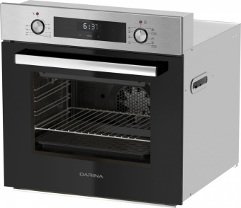 Духовой шкаф Электрический Darina 0U5 BDE112 708 X1 нержавеющая сталь/черный от магазина РЭССИ