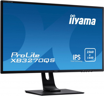 Монитор Iiyama 31.5" ProLite XB3270QS-B1 черный IPS 4ms 16:9 DVI HDMI M/M матовая HAS Piv 1200:1 250cd 178гр/178гр 2560x1440 DP 2K 8.6кг от магазина РЭССИ