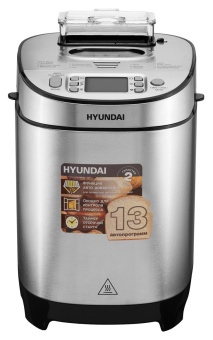 Хлебопечь Hyundai HYBM-M0313G 600Вт серебристый/черный от магазина РЭССИ