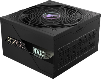 Блок питания Gigabyte ATX 1000W GP-AE1000PM PG5 Gen.5 80+ platinum (20+4pin) APFC 120mm fan 16xSATA Cab Manag RTL от магазина РЭССИ