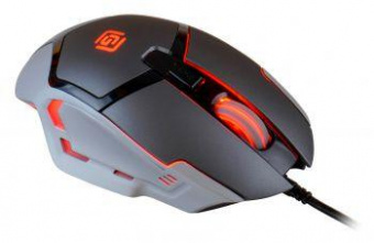 Мышь Оклик 915G HELLWISH V2 черный/серый оптическая (4800dpi) USB (6but) от магазина РЭССИ