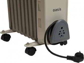 Радиатор масляный Oasis UT-20 2000Вт серый от магазина РЭССИ