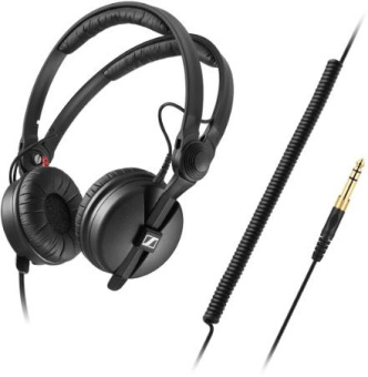 Наушники накладные Sennheiser HD 25 Plus 1.5м черный проводные оголовье (506908) от магазина РЭССИ