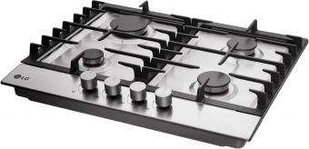 Газовая варочная поверхность LG HU641BAG2 нержавеющая сталь от магазина РЭССИ