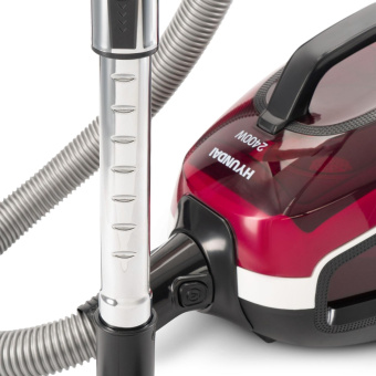 Пылесос Hyundai HYV-C3370 2400Вт белый/красный от магазина РЭССИ