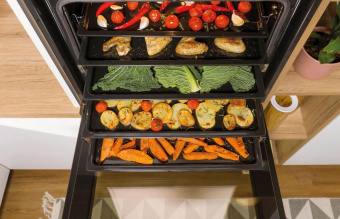 Духовой шкаф Электрический Gorenje BO6725E02WG белый/нержавеющая сталь от магазина РЭССИ