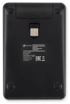 Числовой блок Оклик K604W черный USB беспроводная slim для ноутбука (1979325) от магазина РЭССИ