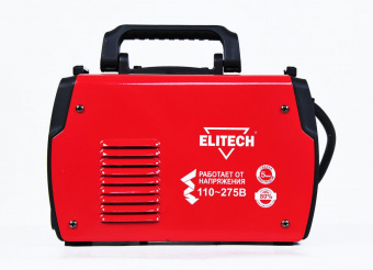 Сварочный аппарат Elitech АИС 180Д (E1703.012.00) инвертор MMA DC/TIG DC 5.4кВт от магазина РЭССИ