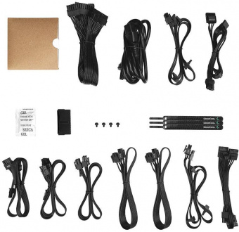 Блок питания Deepcool ATX 1000W PQ1000M 80+ gold (20+4pin) APFC 120mm fan 5xSATA RTL от магазина РЭССИ