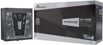 Блок питания Seasonic ATX 850W PRIME PX-850 80+ platinum 24pin 135mm fan 14xSATA Cab Manag RTL от магазина РЭССИ