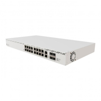 Mikrotik Cloud Router Switch CRS320-8P-8B-4S+RM коммутатор  PoE++ с функциями маршрутизатора от магазина РЭССИ