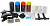 Заправочный набор Cactus CS-RK-F6V24-25 многоцветный набор 5x30мл для DJ Ink Adv 1115/2135/3635/3835/4535 от магазина РЭССИ