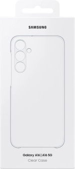 Чехол (клип-кейс) Samsung для Samsung Galaxy A16 Clear Case A16 прозрачный (EF-QA166CTEGRU) от магазина РЭССИ