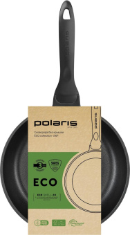 Сковорода Polaris Eco collection 26F круглая 26см покрытие: антипригарное ручка несъемная (без крышки) фиолетовый от магазина РЭССИ