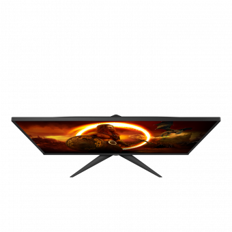 Монитор AOC 23.8" 24G2SPAE черный/красный IPS LED 4ms 16:9 HDMI M/M матовая 1000:1 250cd 178гр/178гр 1920x1080 VGA DP FHD 2.1кг от магазина РЭССИ