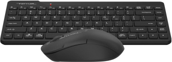 Клавиатура + мышь A4Tech Fstyler FG2200 Air клав:черный мышь:черный USB беспроводная slim (FG2200 AIR BLACK) от магазина РЭССИ