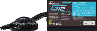 Блок питания Seasonic ATX 650W G12 GM-650 80+ gold (20+4pin) APFC 120mm fan 6xSATA RTL от магазина РЭССИ