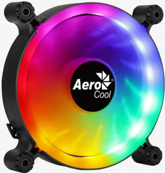 Вентилятор Aerocool Spectro 12 120x120mm 4-pin (Molex)20dB 140gr LED Ret от магазина РЭССИ