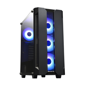 Корпус Chieftec Hunter черный без БП ATX 4x120mm 4x140mm 2xUSB3.1 audio bott PSU от магазина РЭССИ
