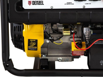 Генератор Denzel PS 80 E-3 6.6кВт от магазина РЭССИ