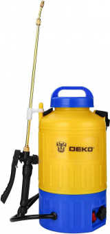 Опрыскиватель Deko DKSP09 аккум. 5л желтый/синий (065-0941) от магазина РЭССИ