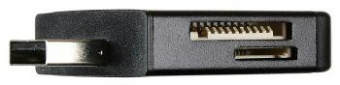 Устройство чтения карт памяти USB2.0 Buro BU-CR-3103 черный от магазина РЭССИ
