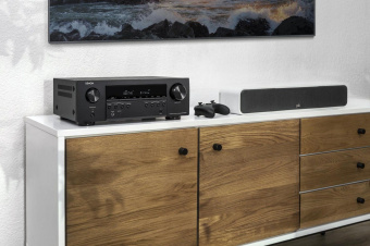 Ресивер AV Denon AVR-S660H 5.2 черный от магазина РЭССИ