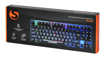 Клавиатура SunWind SW-K500G черный USB Multimedia for gamer LED (1422364) от магазина РЭССИ