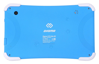 Планшет Digma CITI Kids 80 RK3126C (1.2) 4C RAM1Gb ROM8Gb 8" IPS 1280x800 Android 10.0 Go голубой 2Mpix 0.3Mpix BT WiFi Touch microSD 64Gb minUSB 3500mAh от магазина РЭССИ