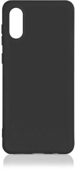 Чехол (клип-кейс) DF для Samsung Galaxy A02 sOriginal-27 черный (DF SORIGINAL-27 (BLACK)) от магазина РЭССИ